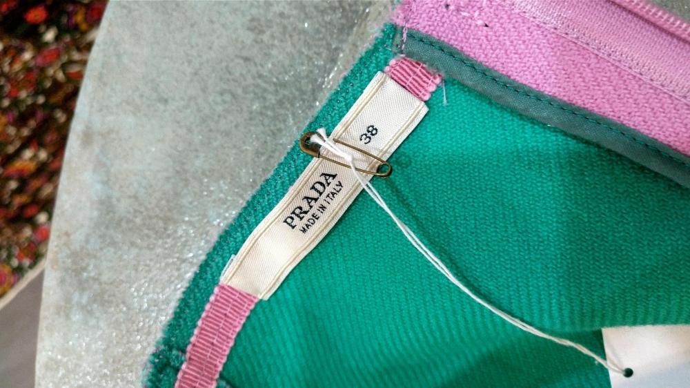 Made in ITALY Pink PRADA tight skirt