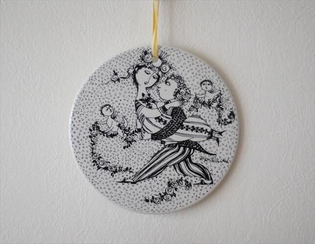 希少✨ ビョンヴィンブラッド イラスト陶器プレート12枚 6/25までの