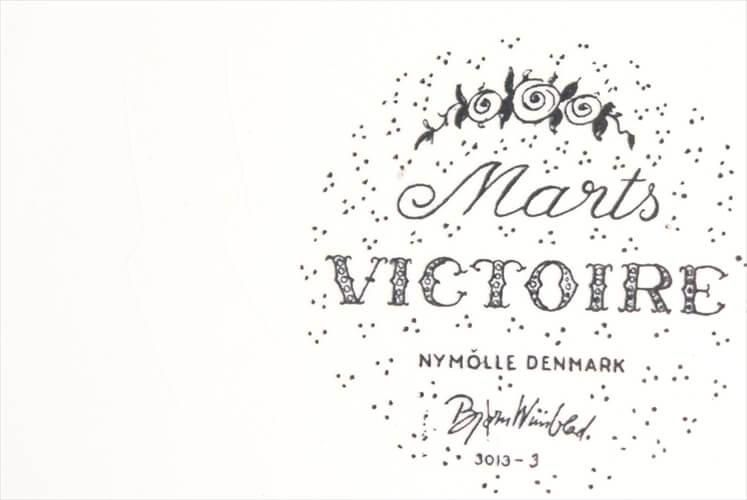 デンマーク製 Nymolle ウォールプレート 15cm