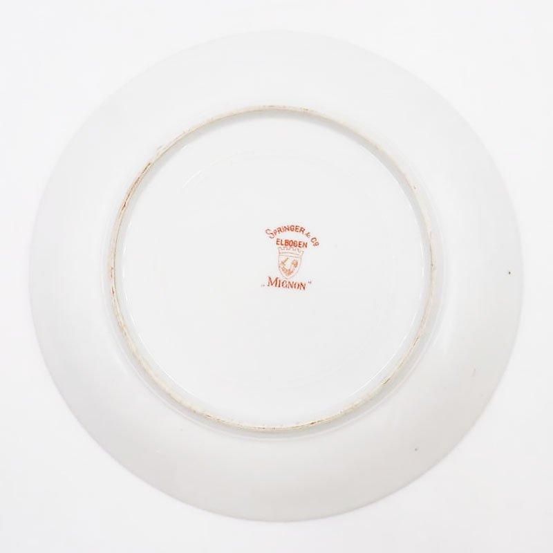 繊細なオーストリア製アンティークティーカップセット