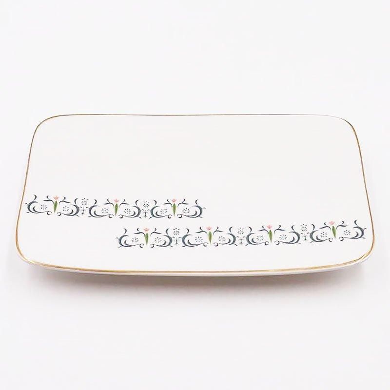 ヴィンテージ 昭和レトロ 東洋陶器 長皿 かわいい モダン