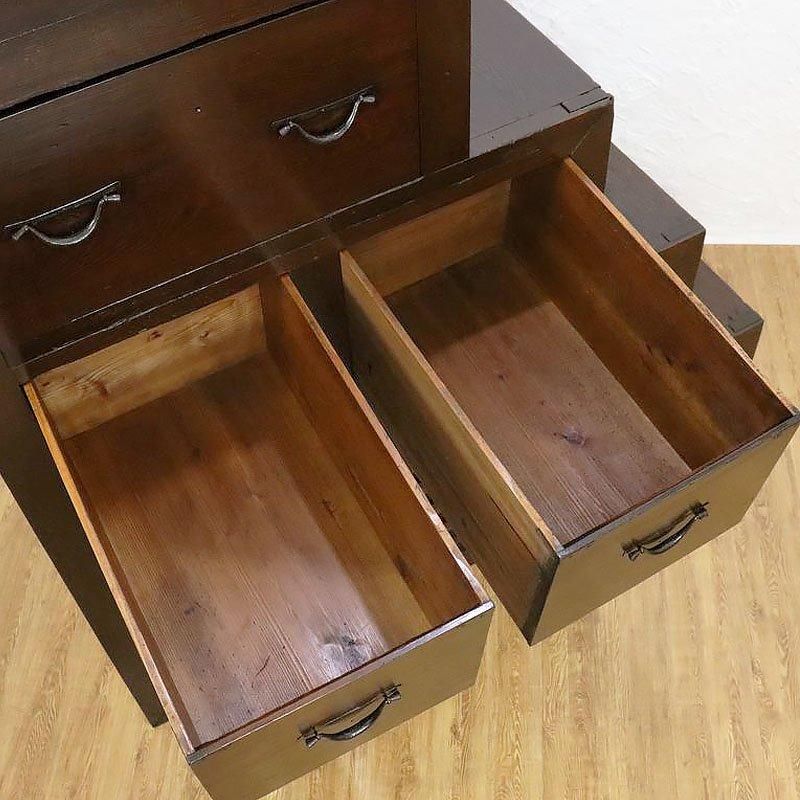 希少 階段箪笥 骨董 和家具 アンティーク ヴィンテージ 大正 希少 階段箪笥 骨董 和家具 アンティーク ヴィンテージ 大正