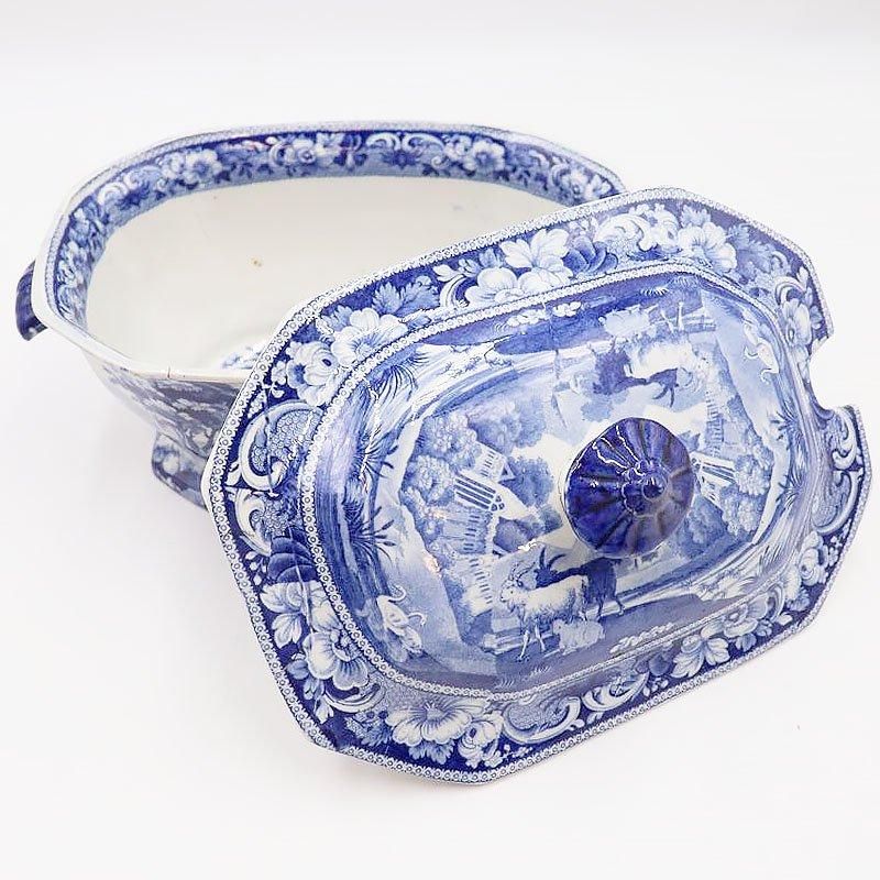 アンティークなオランダ製スープチューリン 1900年頃