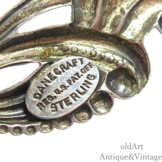 USA製1950年代DANECRAFTヴィンテージ花フローラルスターリング USA製1950年代DANECRAFTヴィンテージ花フローラルスターリング