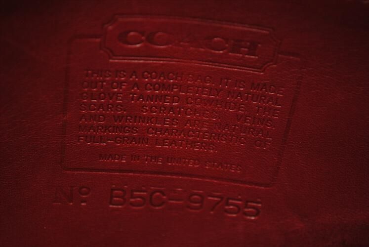 USA製 COACH オールドコーチ ショルダーバッグ 本革 レザー