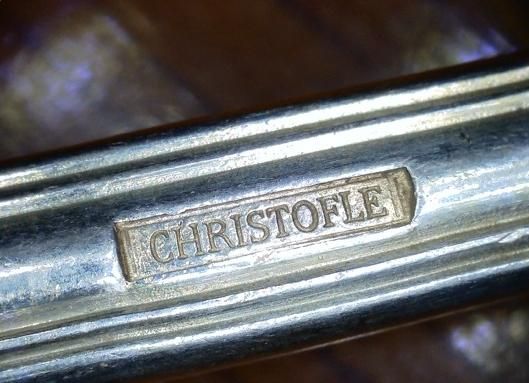 アンティーククリストフル マルリーの銀製フォーク