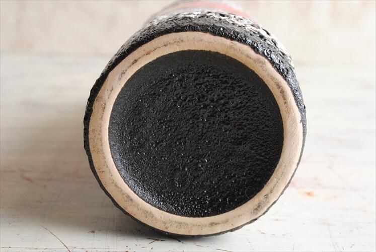 西ドイツ製 ヴィンテージ Scheurich窯 陶器の花瓶 Fat Lava 花器 西ドイツ製 ヴィンテージ Scheurich窯 陶器の花瓶 Fat Lava 花器