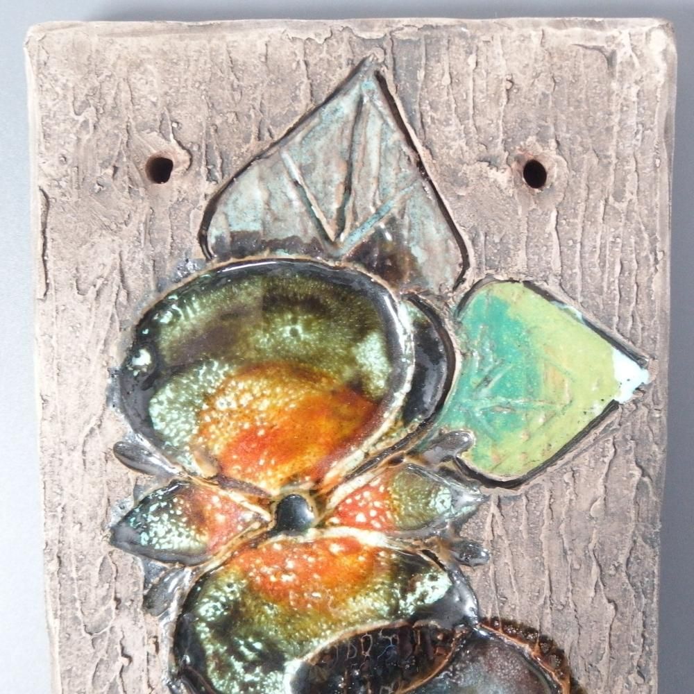  ̲ ơTilgmans Keramik ʥƥ륰ޥ ߥå wall plate flower