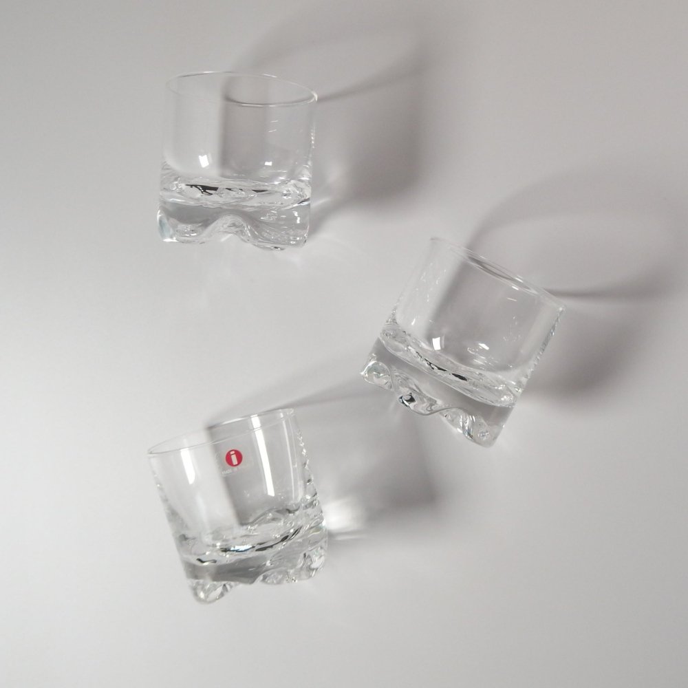 【北欧 フィンランド ヴィンテージ】 iittala （イッタラ） Gaissa（ガイッサ） whisky glass