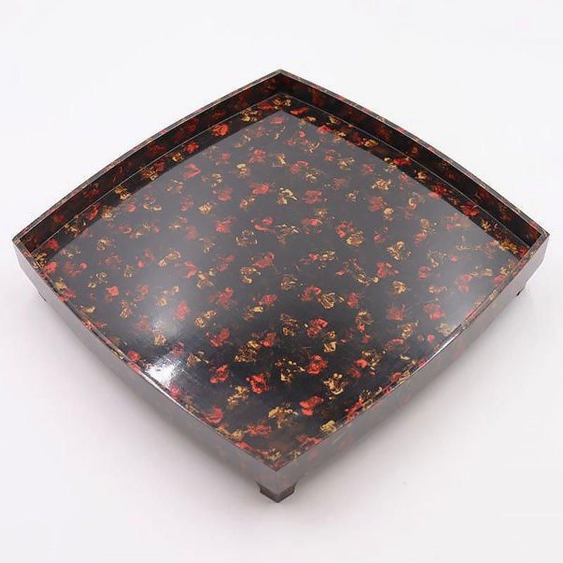 漆塗り 脚付き膳 小ぶり モダン 和食 アンティーク