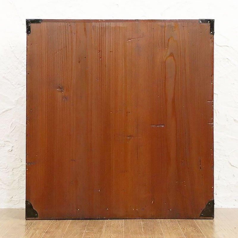 朱 前桐小箪笥 手許箪笥 時代金具 丸金具 小ぶり キャビネット 朱 前桐小箪笥 手許箪笥 時代金具 丸金具 小ぶり キャビネット