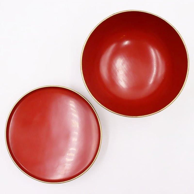 赤漆塗　底厚　お椀色々　蔵から発見　昭和初期　大正　明治　レトロ品！希少！ 大正昭和初期のアンティーク漆器壺椀