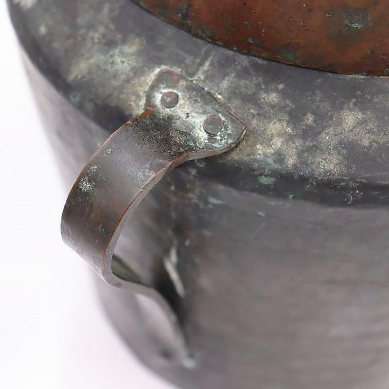 銅製 炭壺 火消し壺 大正時代のアンティーク