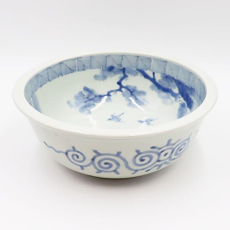 アンティーク明治時代 動物モチーフの重厚な大鉢