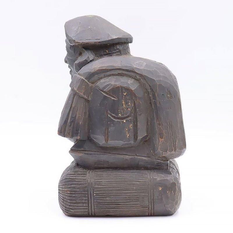 木彫り 大黒天 大黒様 七福神 縁起物 かわいい やさしい 骨董 木彫り 大黒天 大黒様 七福神 縁起物 かわいい やさしい 骨董