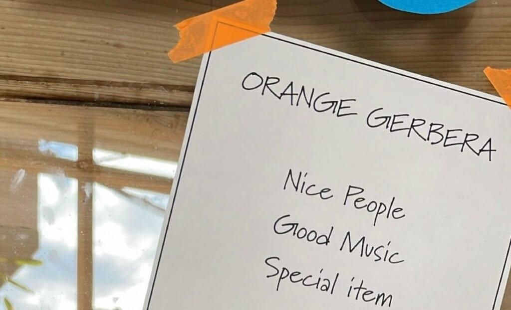 ORANGE GERBERAʥ󥸥٥ˤβ1