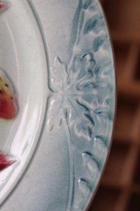 フランス アンティーク バルボティーヌのお皿 イチゴ - ANTIQUE フランス アンティーク バルボティーヌのお皿 イチゴ - ANTIQUE