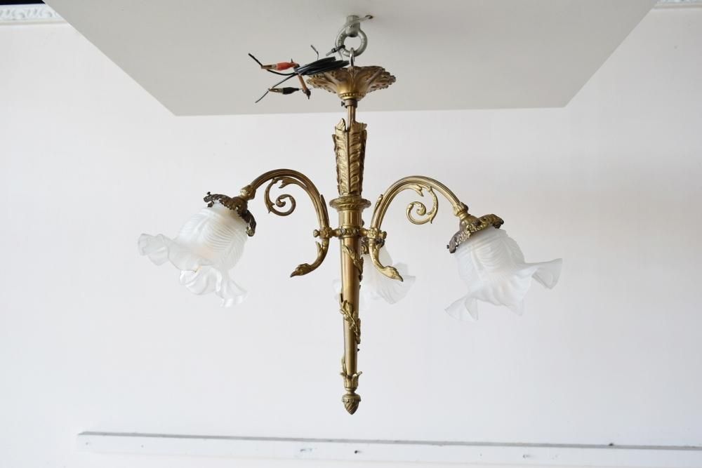 専用　ミニシャンデリア　1930年　フランス　アンティーク　シェード 専用 ミニシャンデリア 1930年 フランス アンティーク シェード