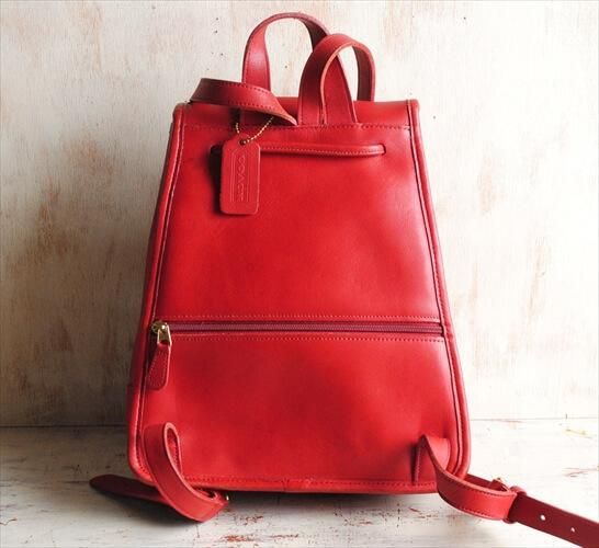 良品 オールドコーチ coach グラブタンレザー リュック 9315 良品 オールドコーチ coach グラブタンレザー リュック 9315
