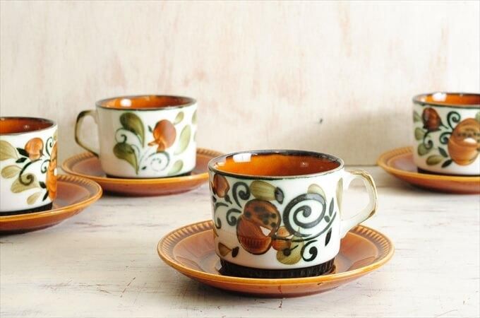 boch(アルジャントュイユ)レア！スープカップ×2個ベルギー