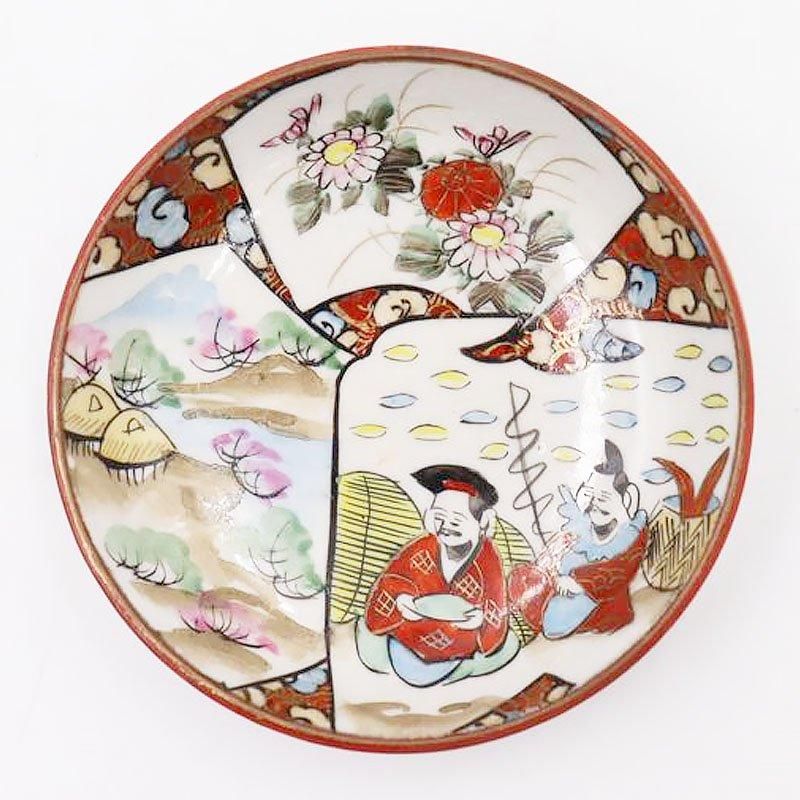 GE】Y107【コレクター所蔵品】時代 桃山九谷小皿12件/日本美術 GE】Y107【コレクター所蔵品】時代 桃山九谷小皿12件/日本美術