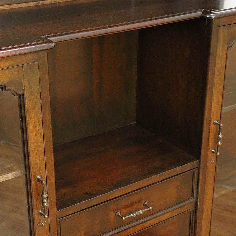 ヴィンテージ 昭和レトロ サイドバイサイド ブックキャビネット