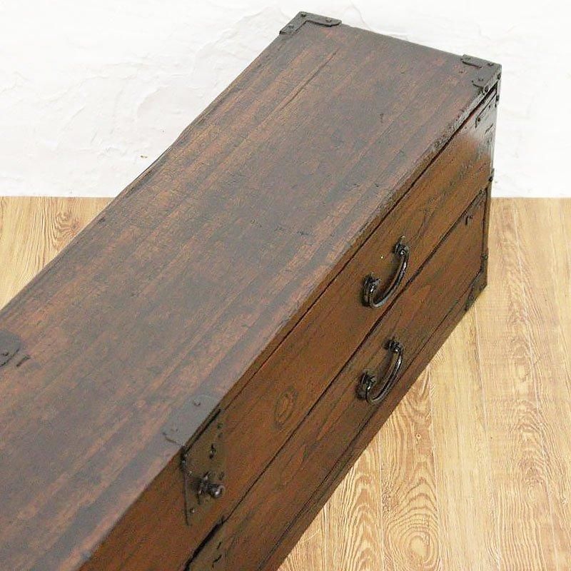 明治時代 刀箪笥 ローボード 和モダン アンティーク