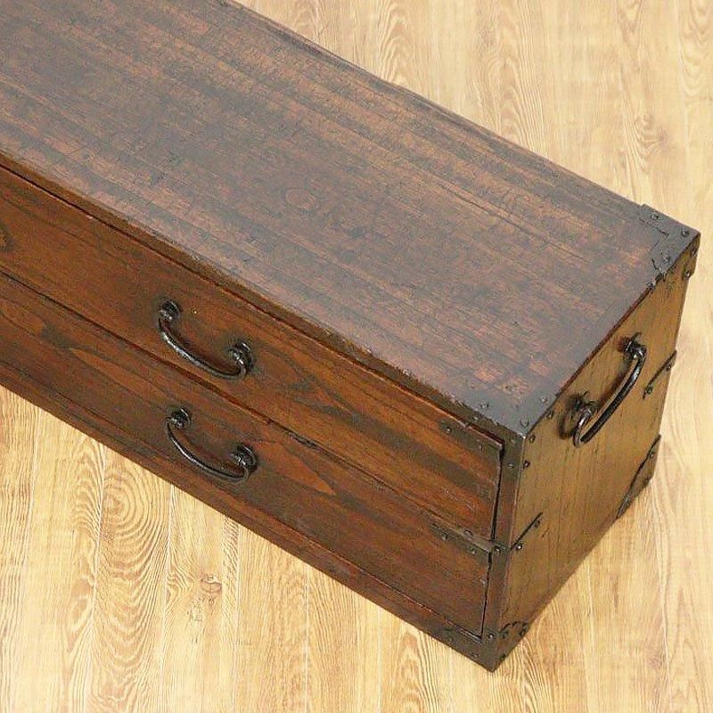明治時代のアンティーク箪笥 明治時代 刀箪笥 ローボード 和モダン アンティーク