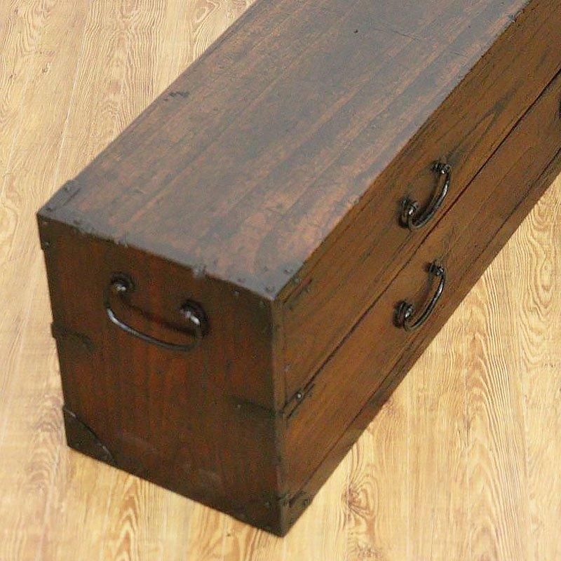 明治時代 刀箪笥 ローボード 和モダン アンティーク