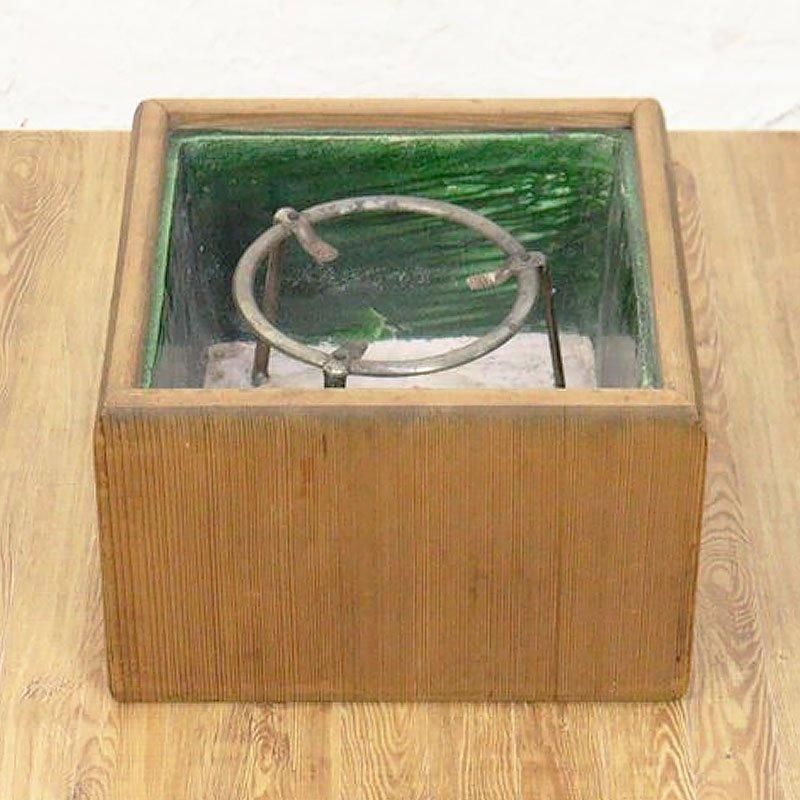 サービス品 角火鉢 緑釉火鉢 骨董 アンティーク 民芸 小民具 サービス品 角火鉢 緑釉火鉢 骨董 アンティーク 民芸 小民具