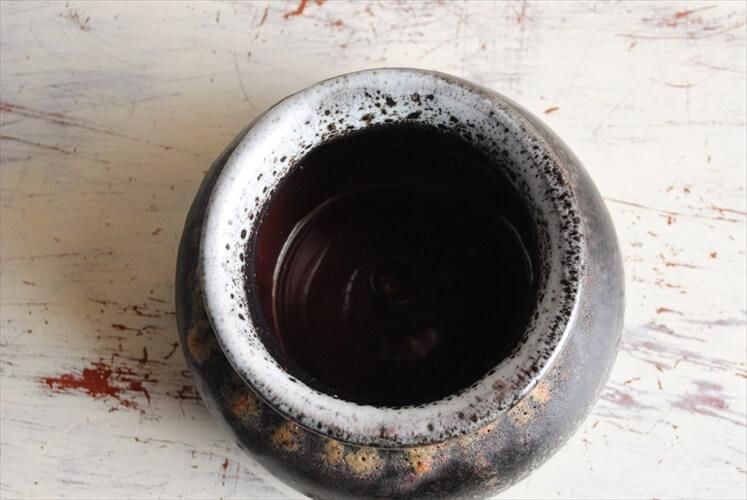 ドイツから ヴィンテージ 陶器の花瓶 花器 Art pottery Fat Lava ドイツから ヴィンテージ 陶器の花瓶 花器 Art pottery Fat Lava