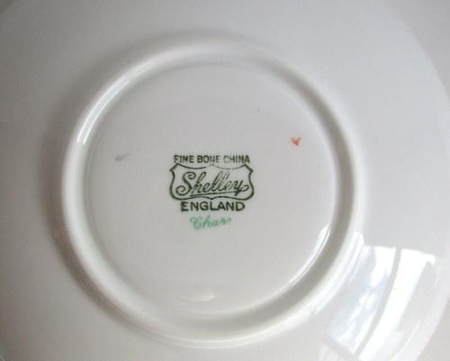 Shelley England アンティーク カップソーサー イギリスShelley製カップ＆ソーサー - アンティークモール＆蚤の市情報