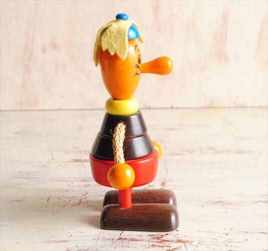 ヴィンテージ木製フィギュア 雰囲気あるドイツ製品