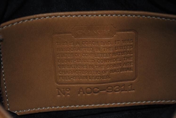 USA製 COACH オールドコーチ レザー ハンドバッグ クラッチ