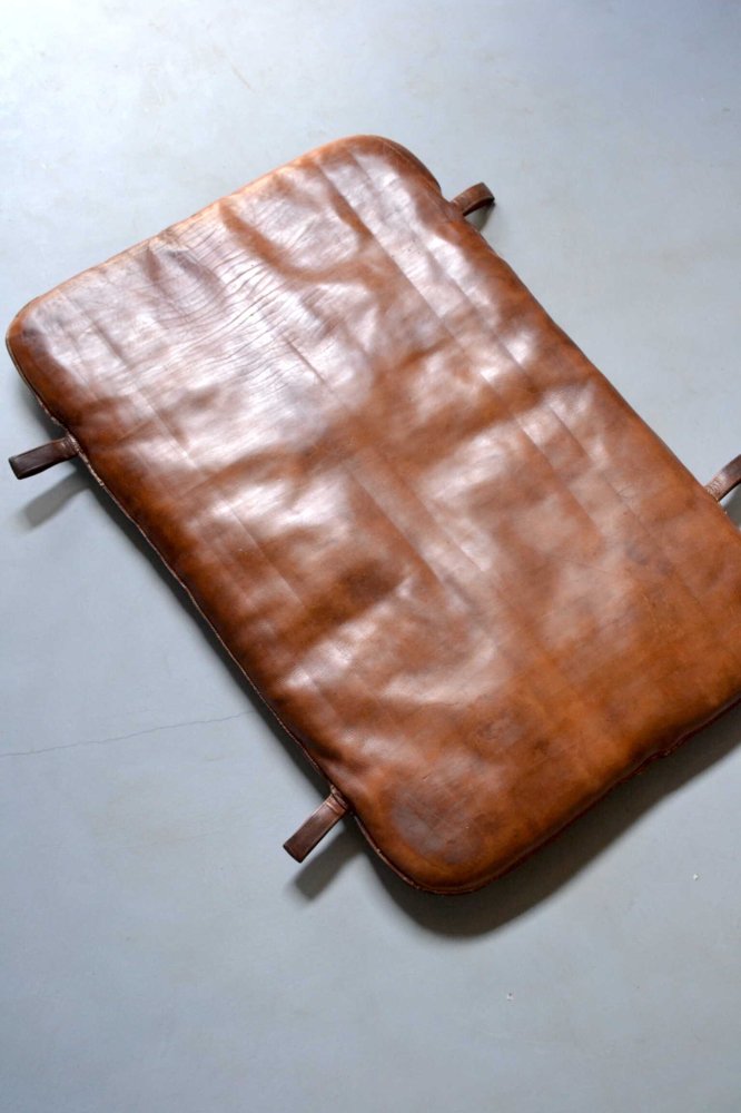Vintage gymnastic leather mat