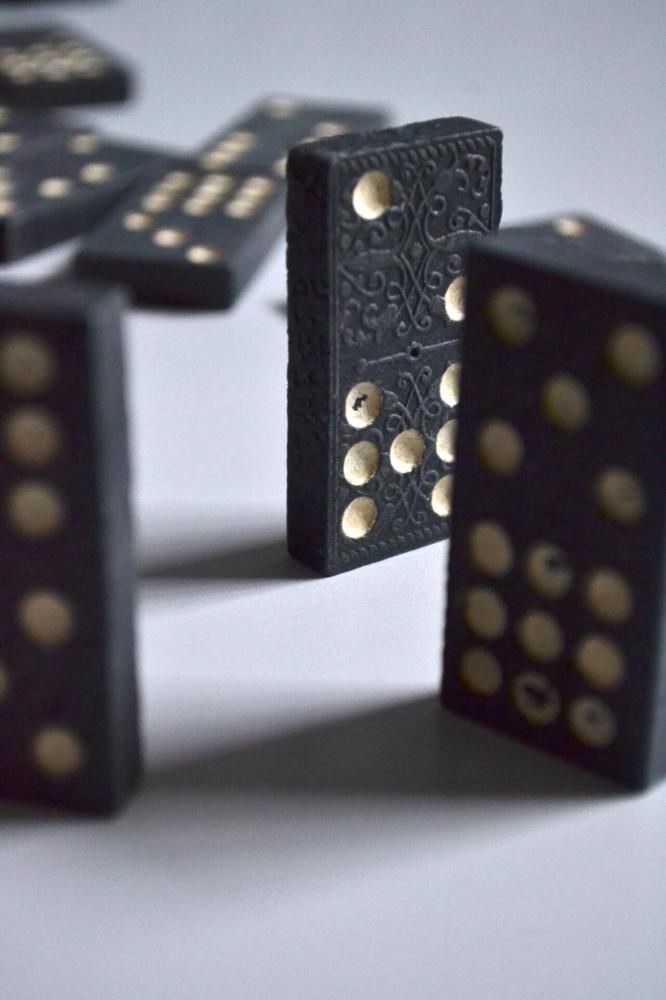 Vintage dominoes