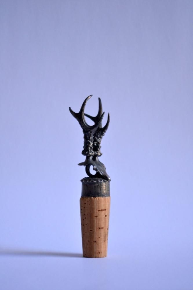 Wine decanter bottle stopper