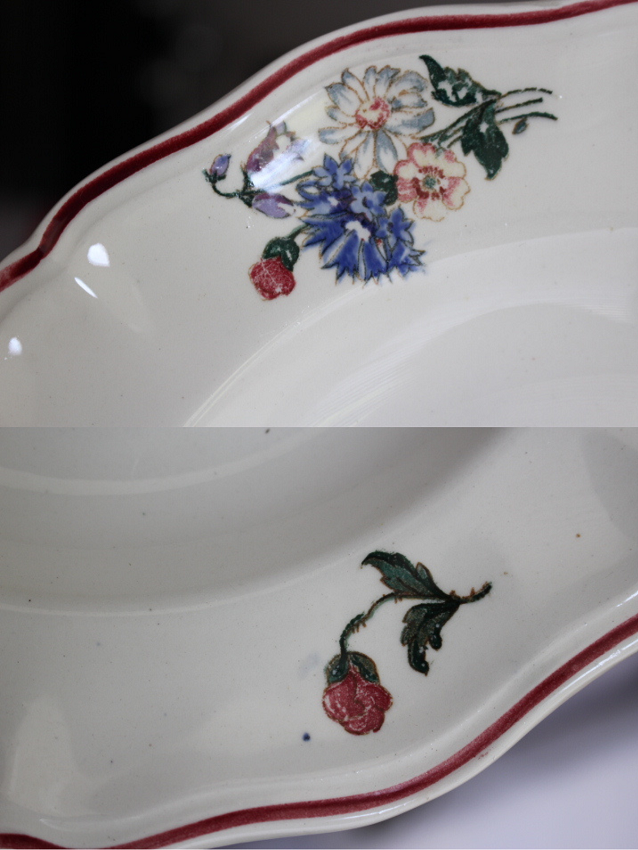 【美品】フランスアンティーク食器　サルグミンヌ　AGRESTE 深皿 000000013965_1_606xFZw.jpg
