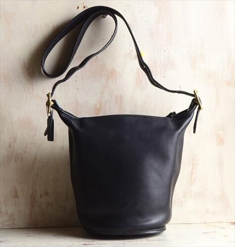 COACH オールドコーチ バケツ型 ダッフル ショルダーバッグ 本革 COACH オールドコーチ バケツ型 ダッフル ショルダーバッグ 本革