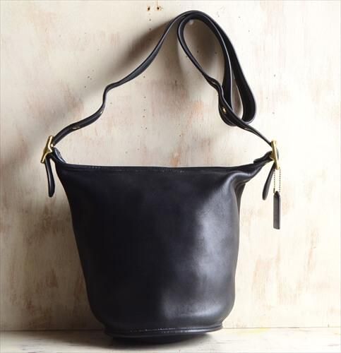 COACH オールドコーチ バケツ型 ダッフル ショルダーバッグ 本革 COACH オールドコーチ バケツ型 ダッフル ショルダーバッグ 本革