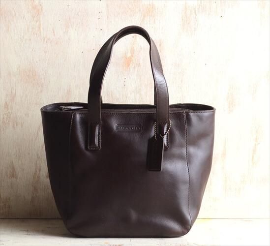 美品　オールドコーチ　エルゴ　ハンドバッグ　レザー　ブラック　ヴィンテージ オールドコーチ ☆USA製 レザー エルゴ ハンドバッグ ブラック