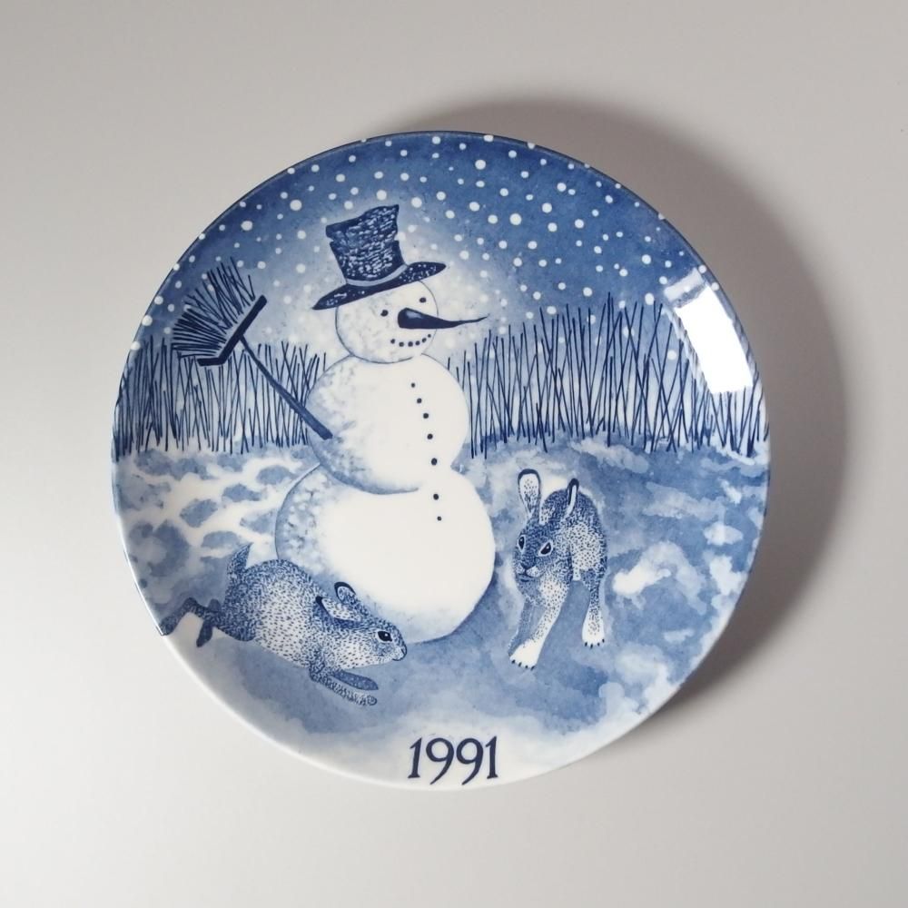  ̲ ǥ ơGustavsberg ʥե٥ christmas plate 1991