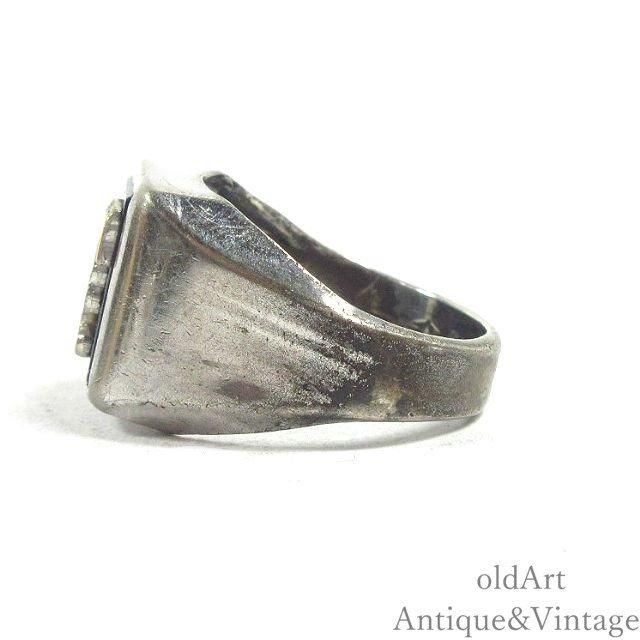 ヴィンテージ USA製1950年代VARGAS社シルバーリングF