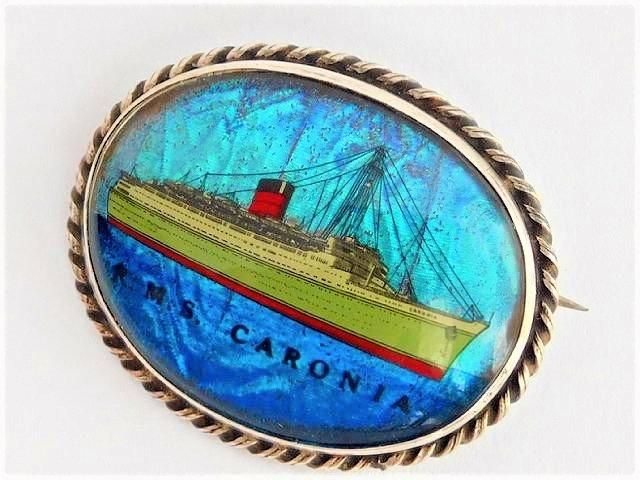 ѹƥ1920-30ǯ奢ǥR.M.S. CARONIAեĳХե饤󥰶ԥ֥M-12344@