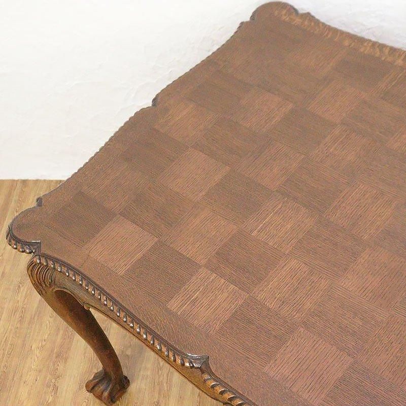 存在感あるフランス製アンティークダイニングテーブル