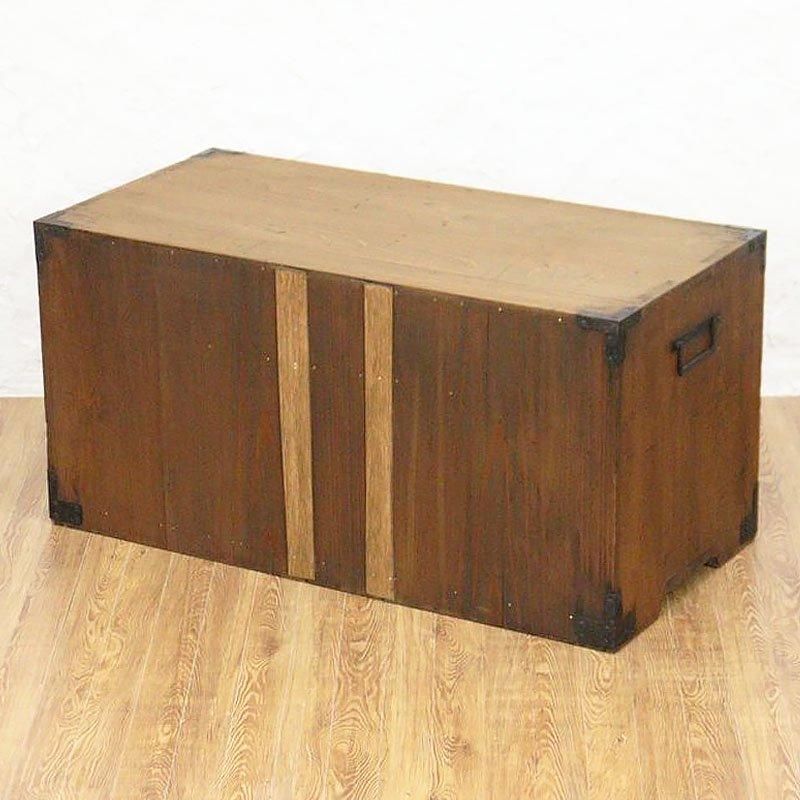 古い時代箪笥 丸金具/和風/古家具/陳列台/和家具/和骨董/店舗什器/ローボード 古い時代箪笥 丸金具/和風/古家具/陳列台/和家具/和骨董/店舗什器/