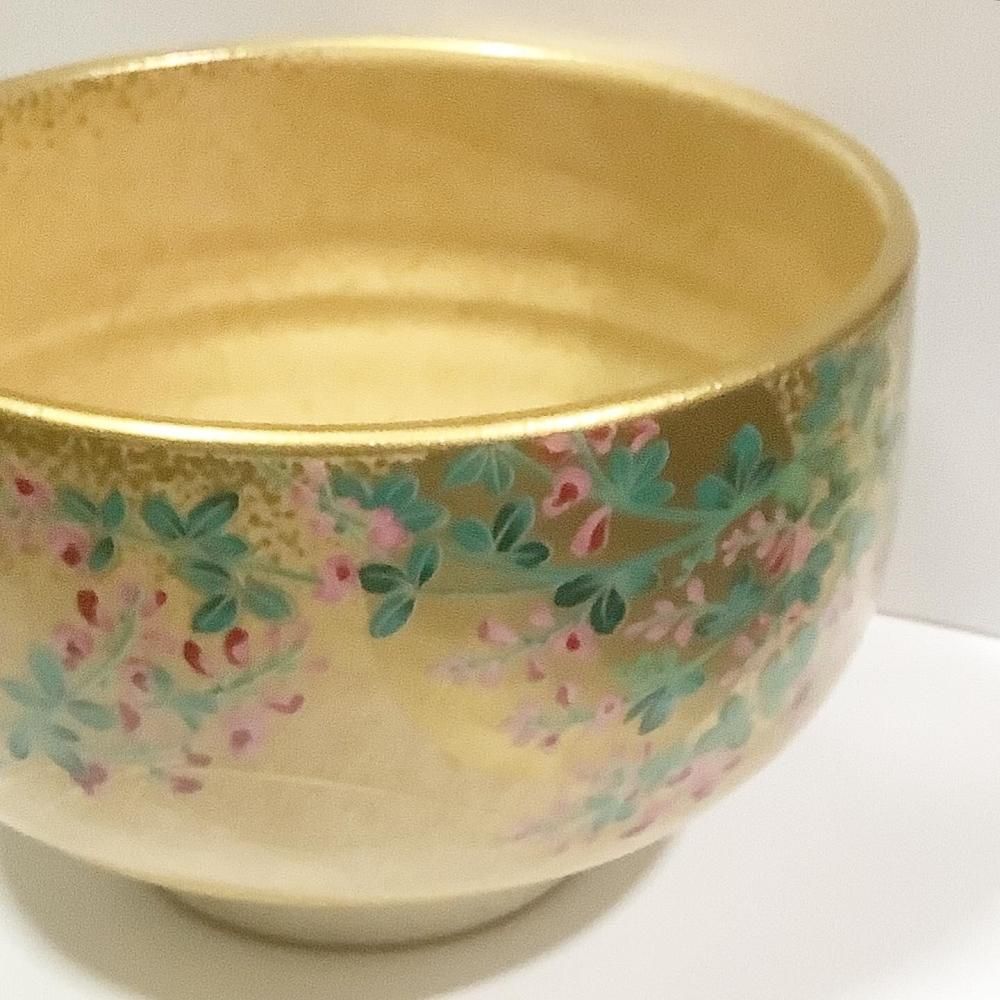 抹茶茶碗 月と萩 - ANTIQUE LEAVES 抹茶茶碗 月と萩 - ANTIQUE LEAVES
