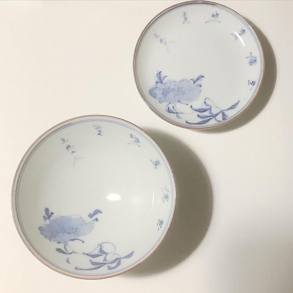 江戸後期蓋付ご飯茶碗 - ANTIQUE LEAVES 江戸後期蓋付ご飯茶碗 - ANTIQUE LEAVES
