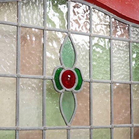 Edwardian Red Stained