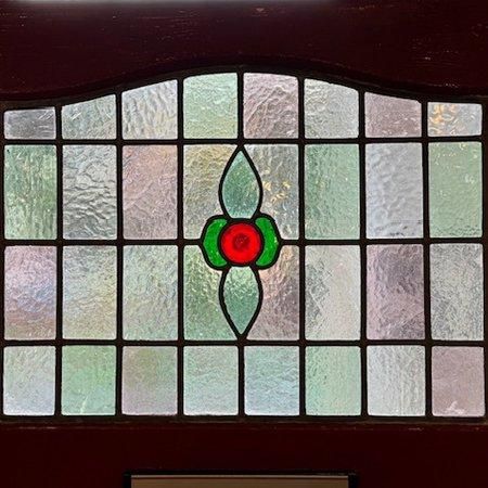 Edwardian Red Stained